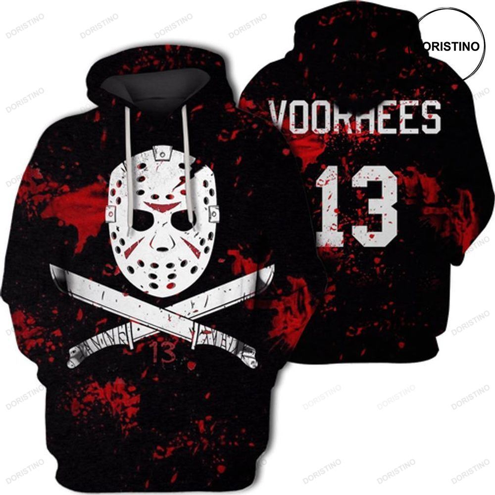 Jason Voorhees Friday The 13th Awesome 3D Hoodie
