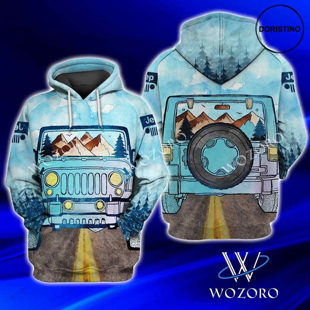 Jeep Mountain Camping Limited Edition 3d Hoodie