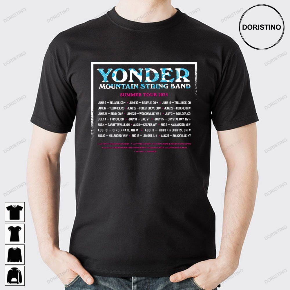 Yonder Mountain String Band Summer Tour 2023 Trending Style
