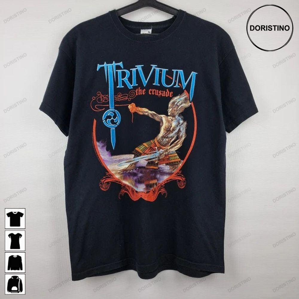 Vintage Trivium 2005 Like Iron Maiden Helloween Limited Edition T-shirts