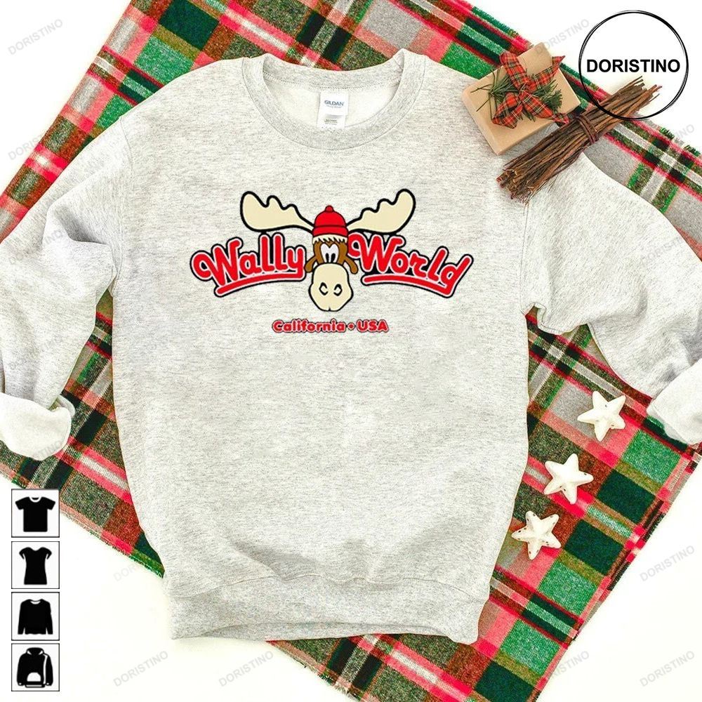 Wally World Funny Christmas Vacation Vintage Movie Walley Griswold Wally World National Lampoon's Vacation Tee Trending Style