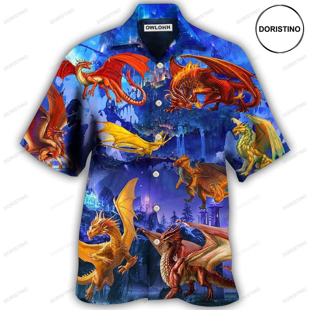 Dragon Fantasy Hawaiian Shirt