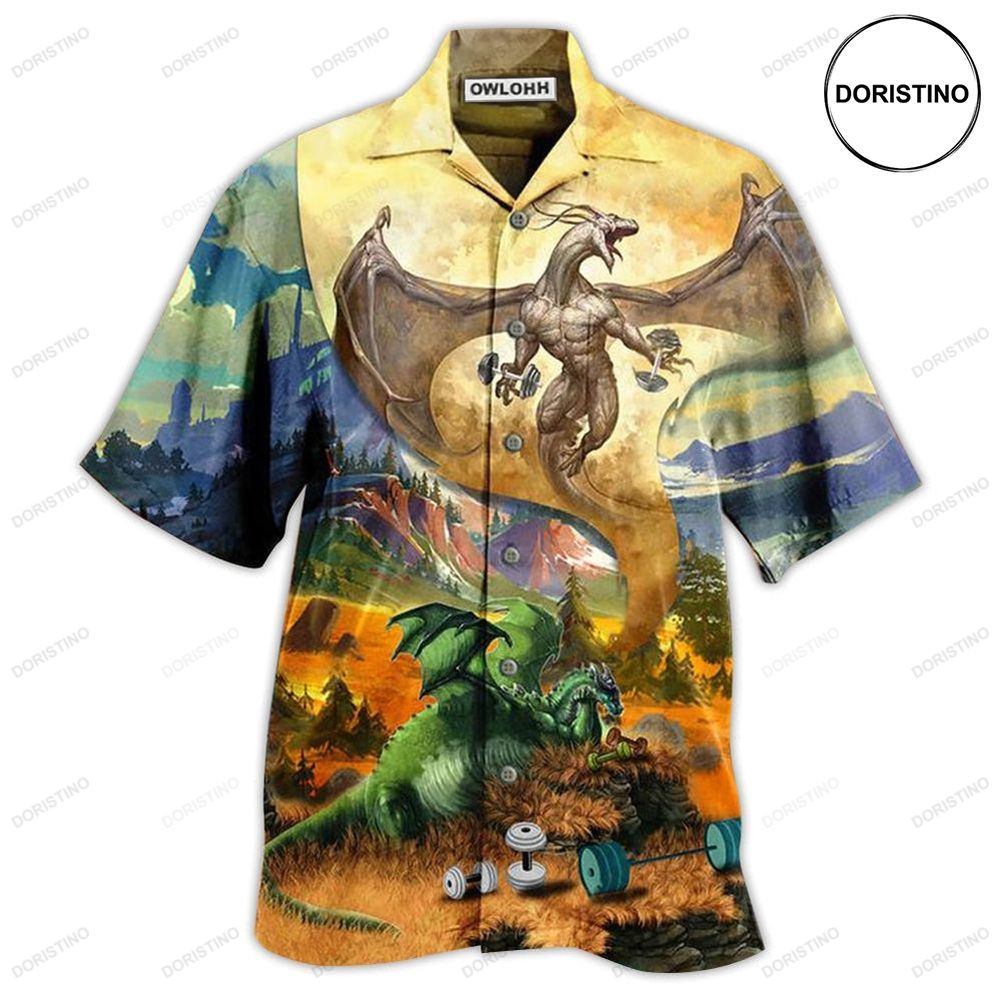 Dragon Gymer Love Life So Cool Hawaiian Shirt