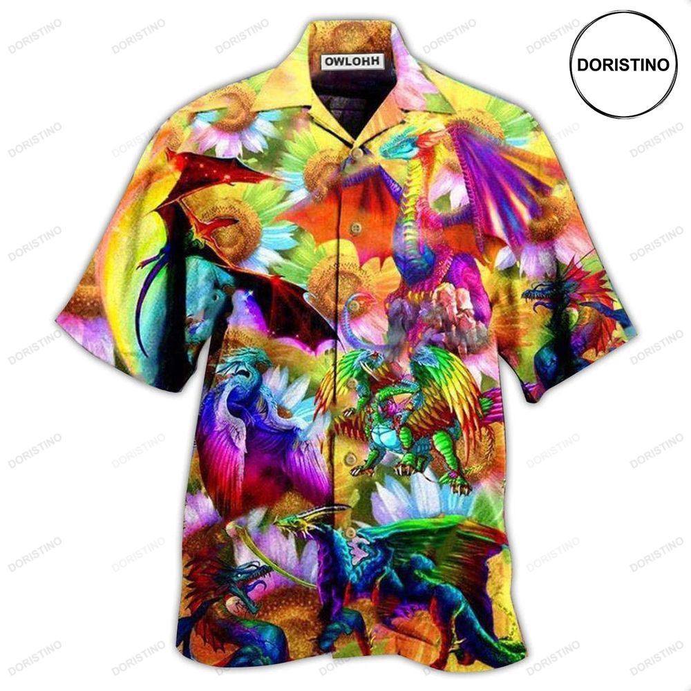 Dragon Keep Calm And Pride On Limited Edition Hawaiian Shirt