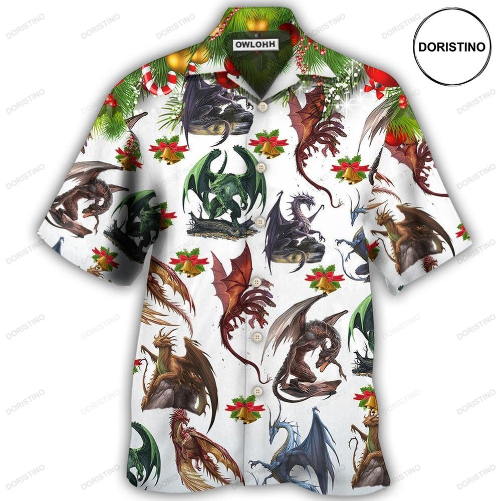 Dragon Merry Christmas Amazing Hawaiian Shirt