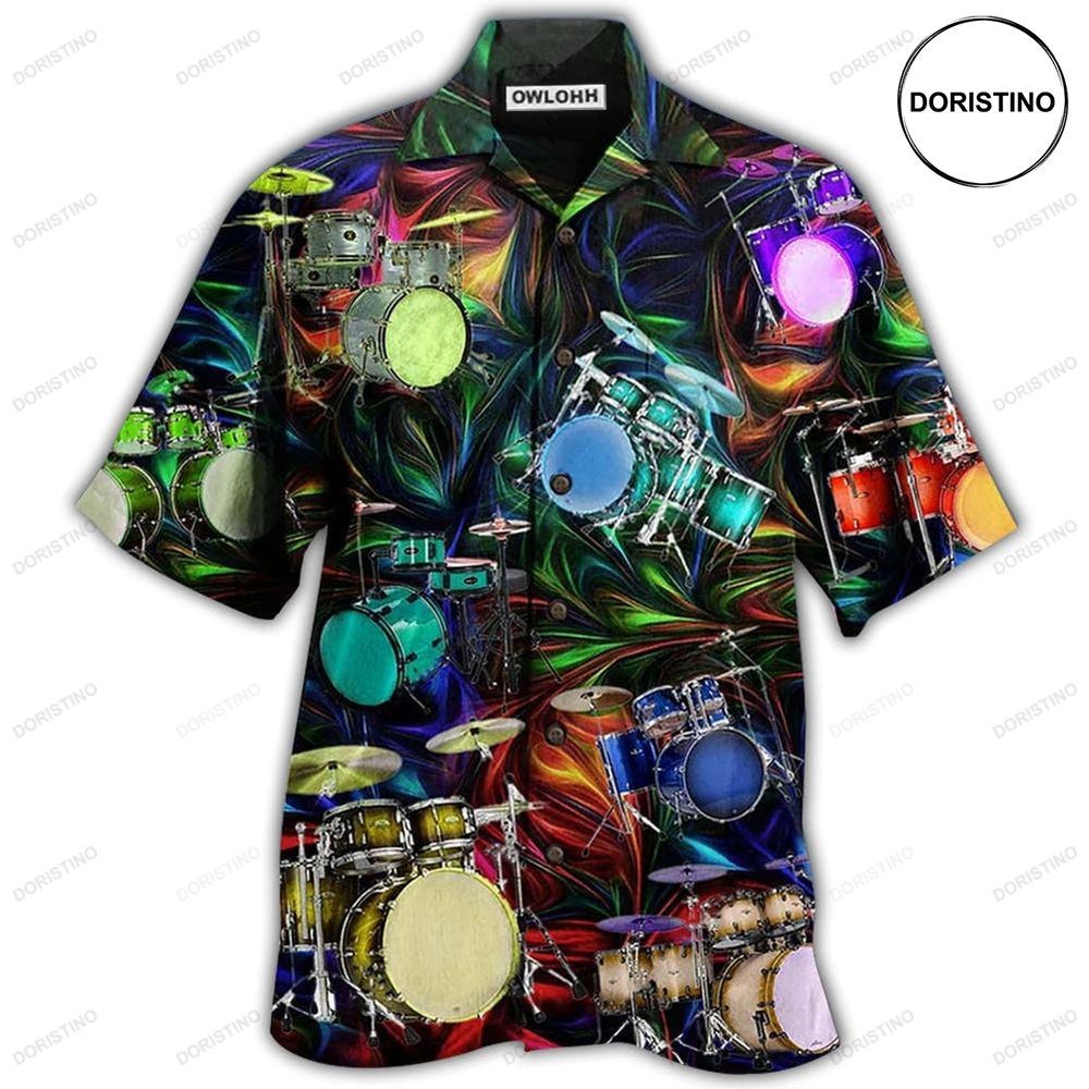 Drum Amazing Music Lover Drum Limited Edition Hawaiian Shirt