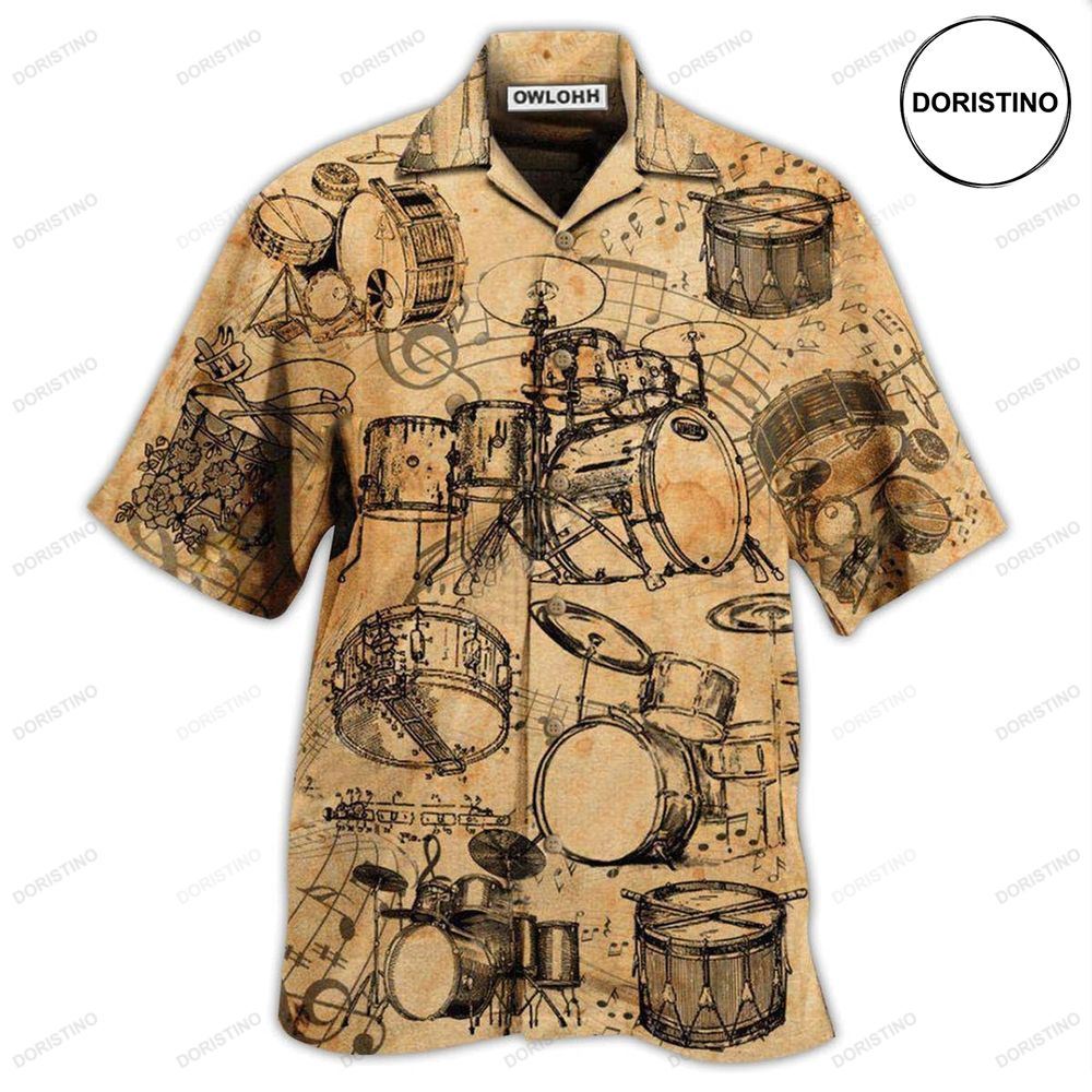 Drum No Life Know Drums Know Life Awesome Hawaiian Shirt