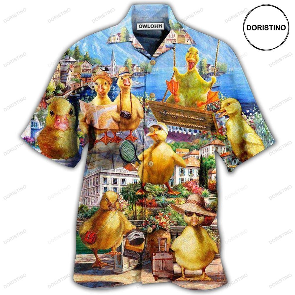 Duck In An Amazing Adventure Limited Edition Hawaiian Shirt