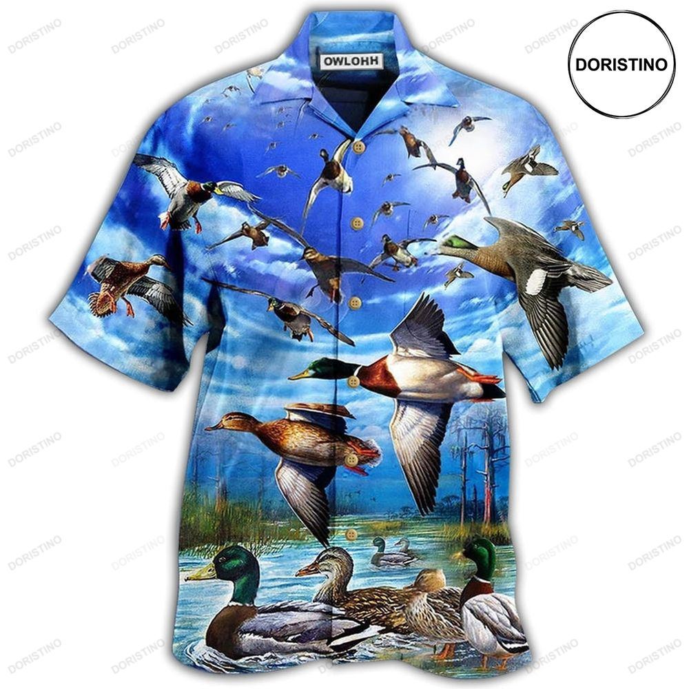 Duck Keep Your Freedom Wild Duck Limited Edition Hawaiian Shirt