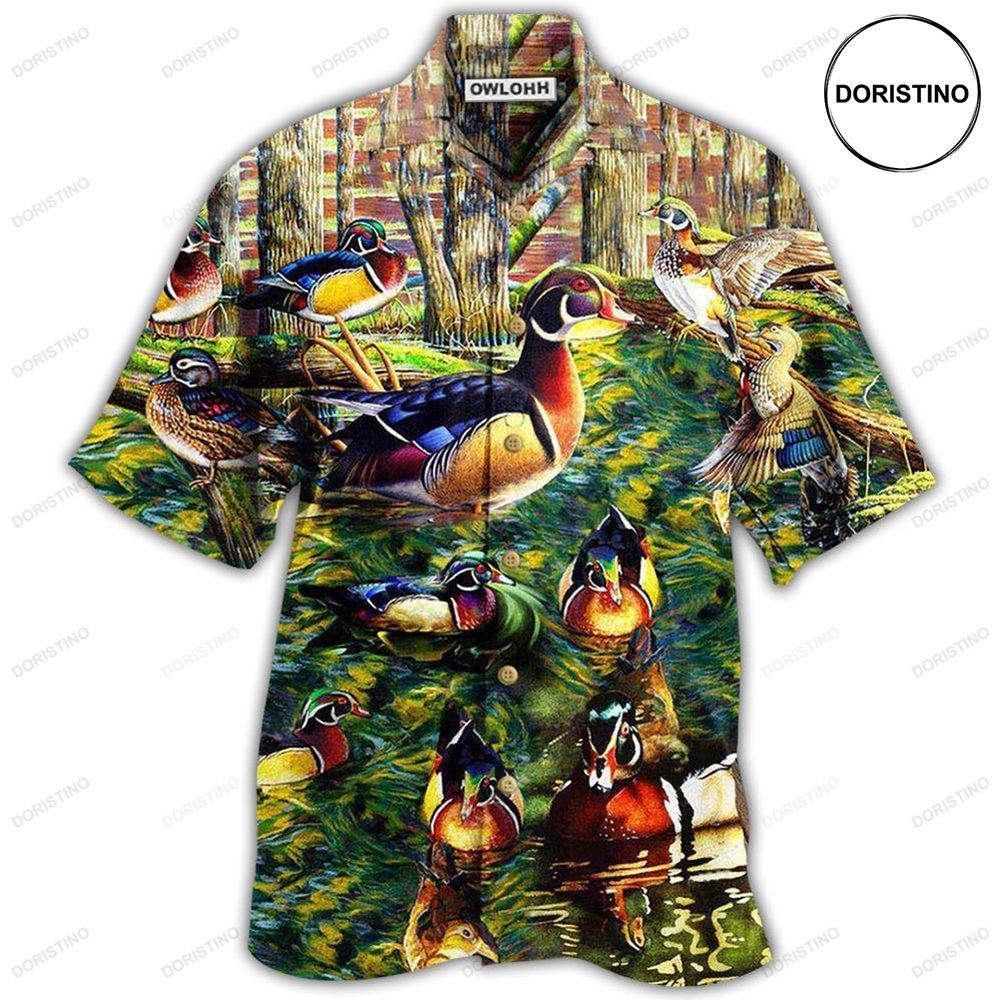 Duck Welcome To The Duck Side Hawaiian Shirt