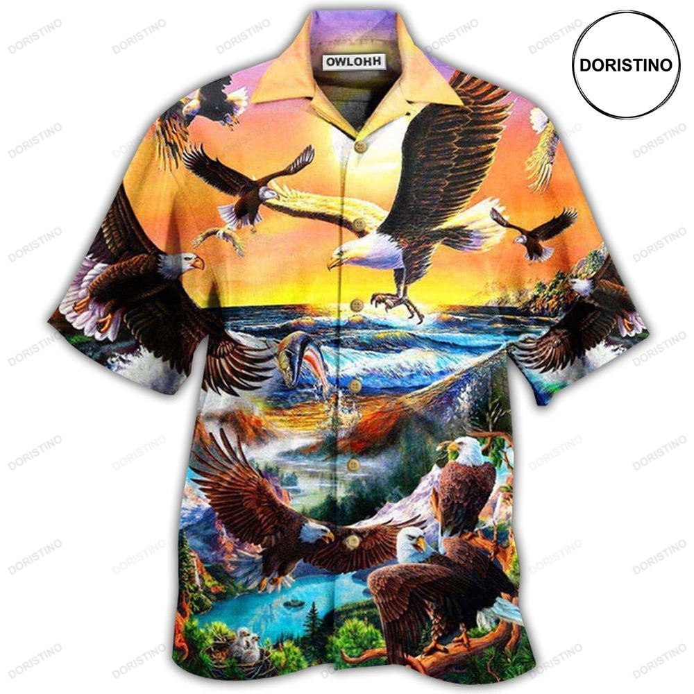 Eagle Spirit Of America Lovely Life Limited Edition Hawaiian Shirt