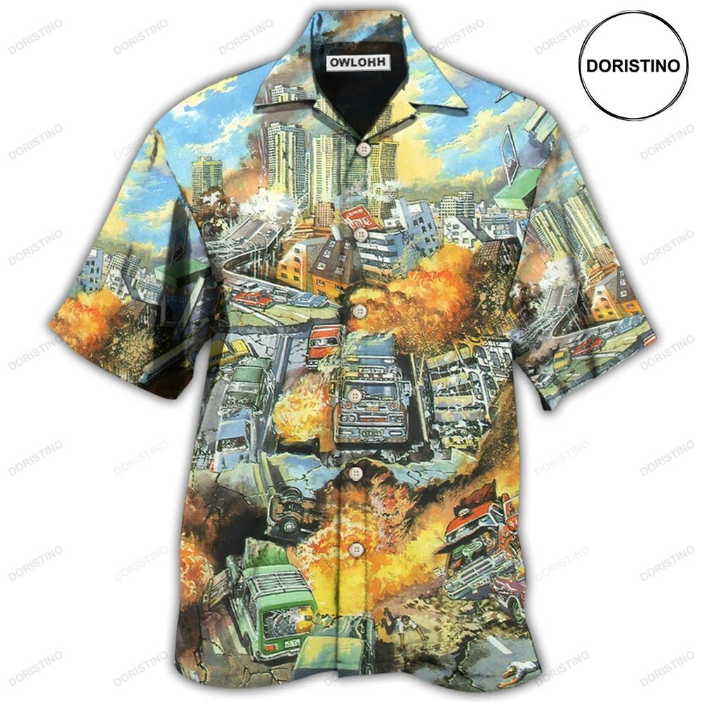Earthquake Vintage Amazing Hawaiian Shirt