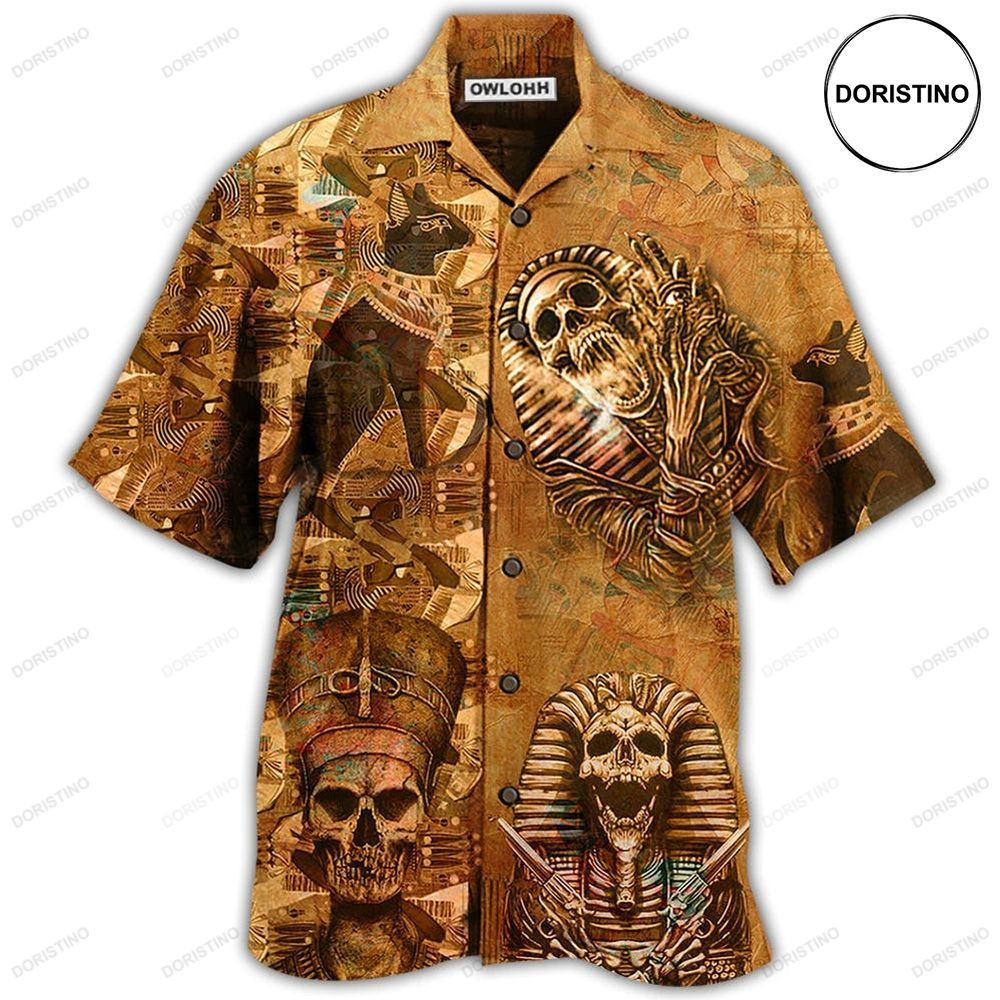 Egypt Skull Awesome Hawaiian Shirt