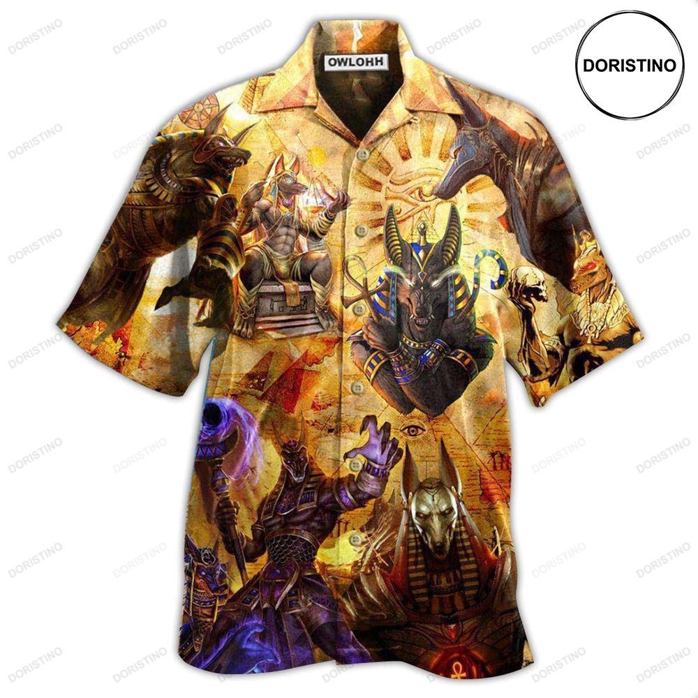 Egypt The Egyptian God Anubis Awesome Hawaiian Shirt