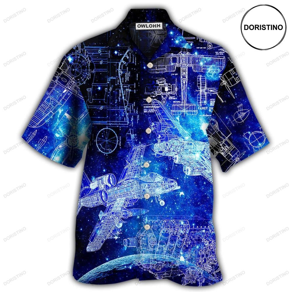 Engineer Aerospace Hawaiian Shirt