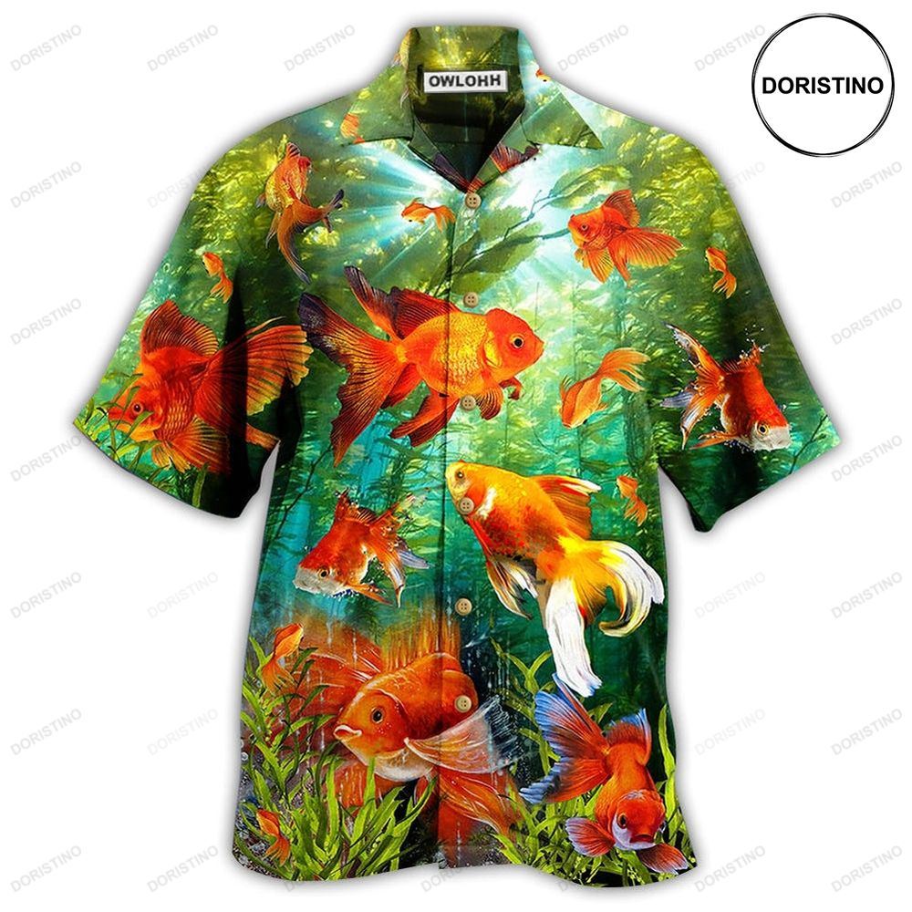 Fish Goldfish Beautiful Love It Limited Edition Hawaiian Shirt
