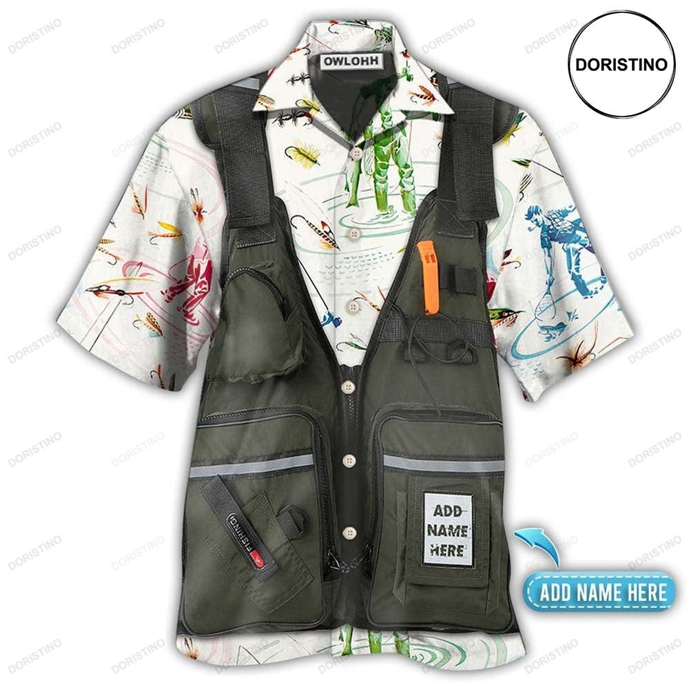 Fishing Fly Fishing Cool Personalized Limited Edition Hawaiian Shirt