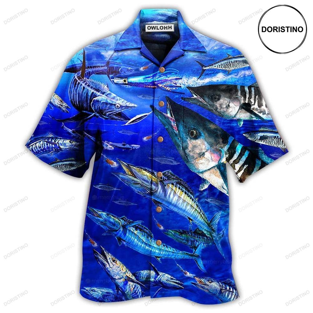 Fishing Love Blue Ocean Limited Edition Hawaiian Shirt