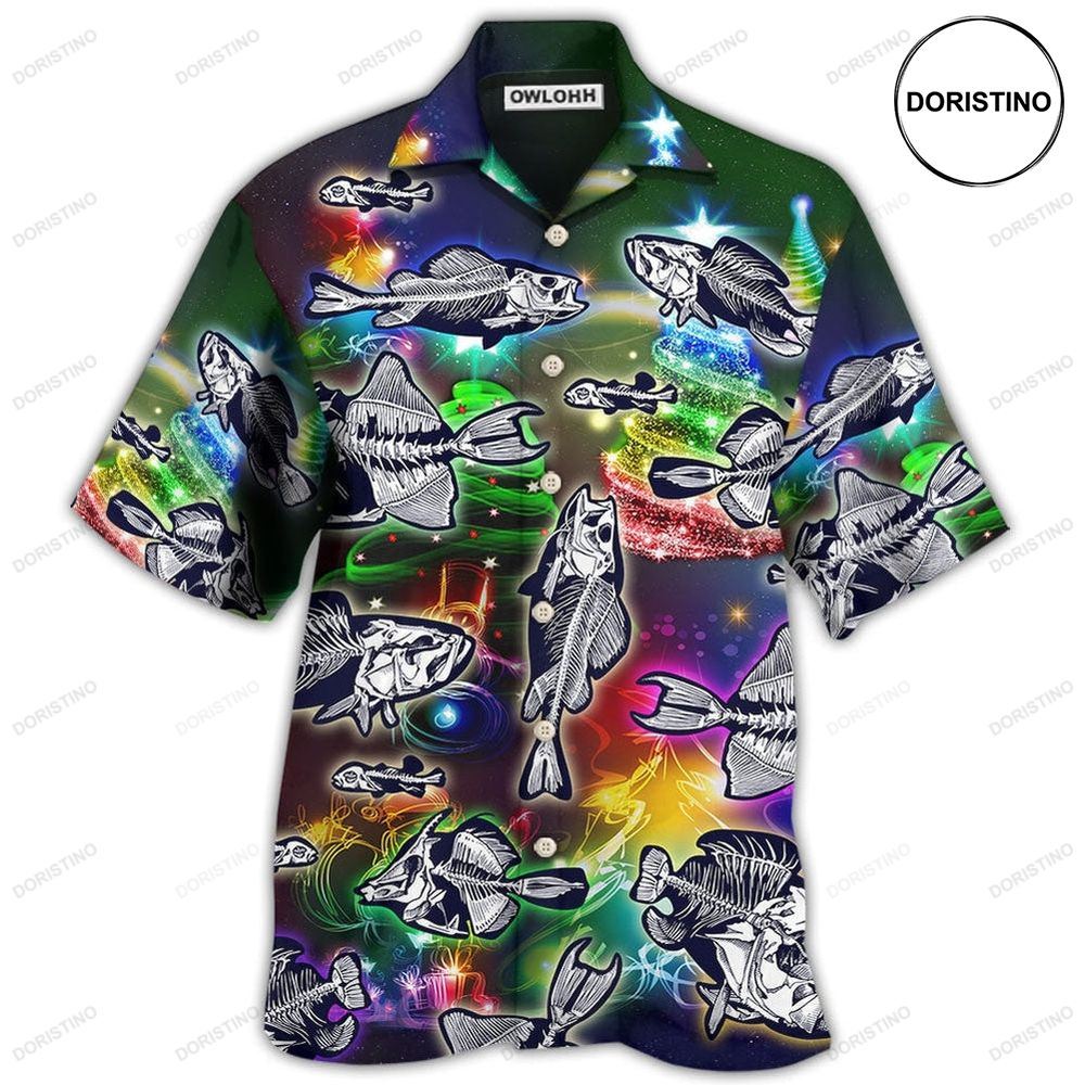 Fishing Lover Amazing Merry Christmas Limited Edition Hawaiian Shirt