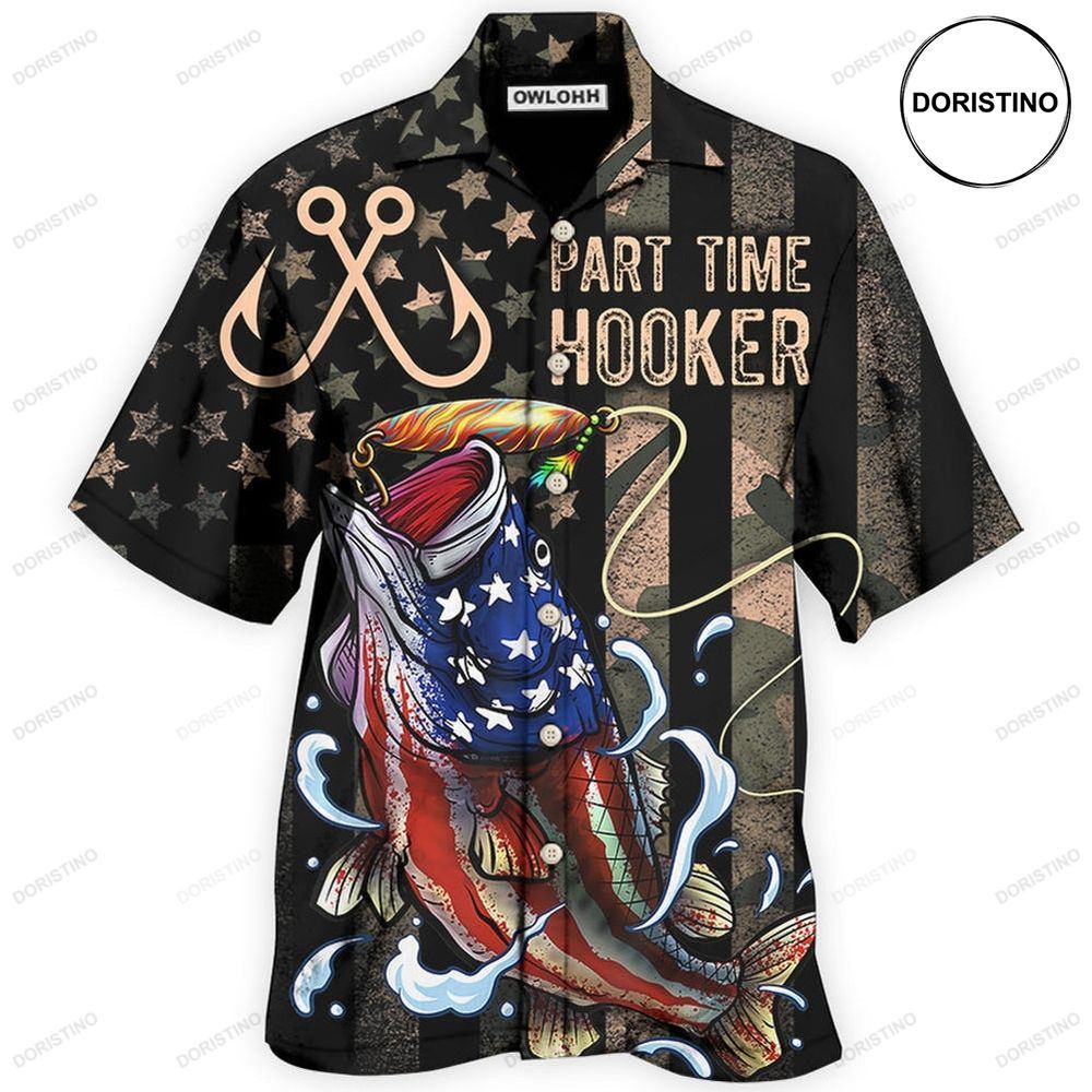 Fishing Part Time Hooker Limited Edition Hawaiian Shirt