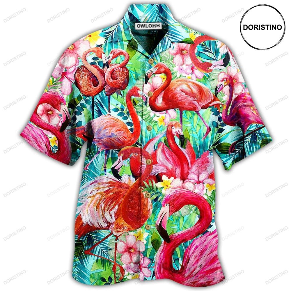 Flamingo Love Pink Limited Edition Hawaiian Shirt