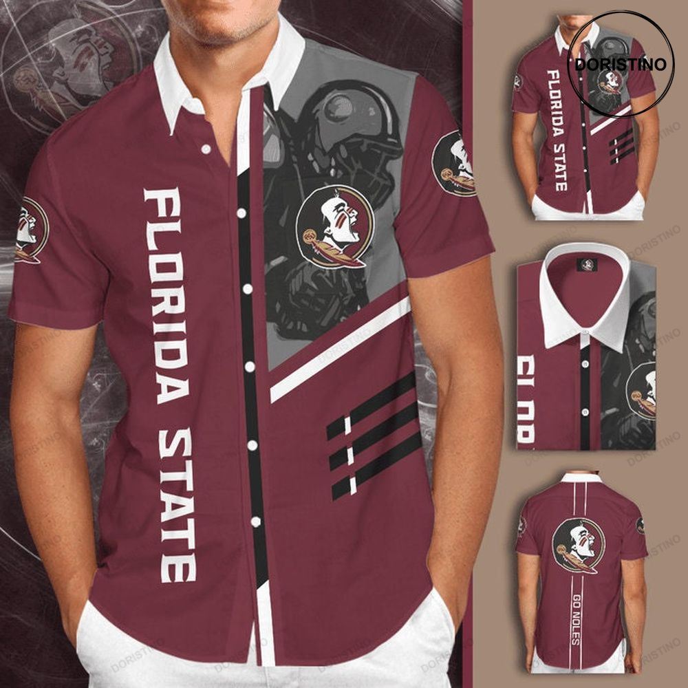Florida State Seminoles Short Sleeve Hgi200 Hawaiian Shirt