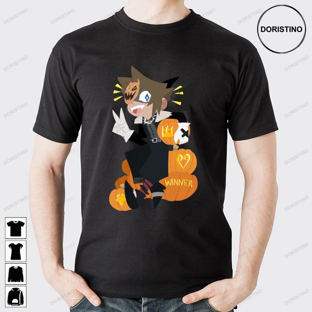 Spooky Scary Sora Kingdom Hearts 2 Doristino Hoodie Tshirt Sweatshirt