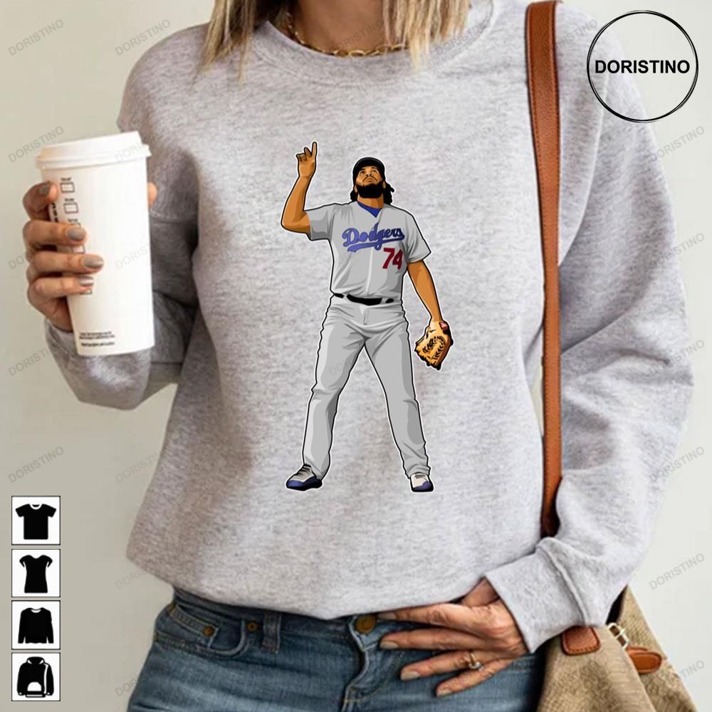 Kenley Jansen 74 React Baseball Limited Edition T-shirts