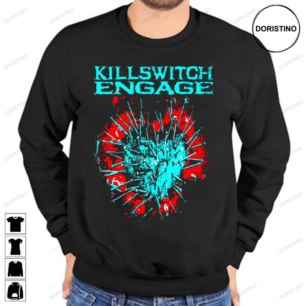Killswitch Engage Blue And Red Awesome Shirts