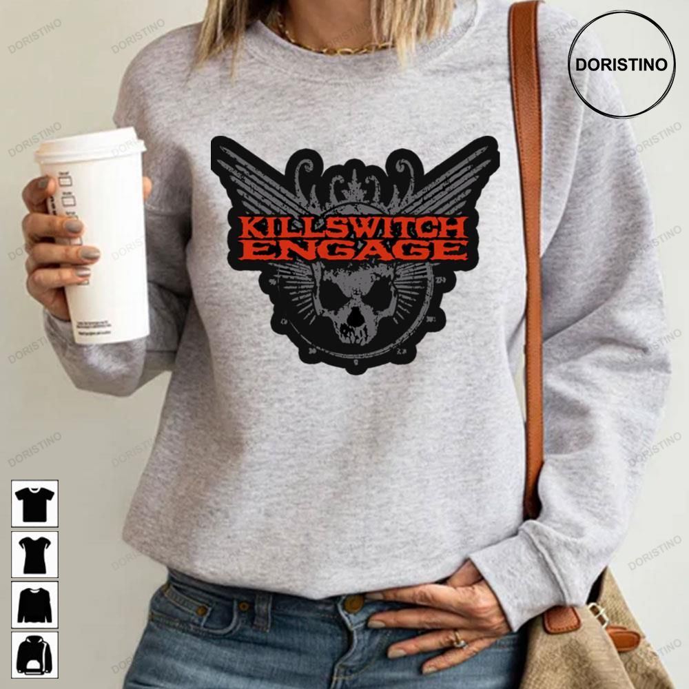 Killswitch Engage Metal Logo Skull Art Trending Style