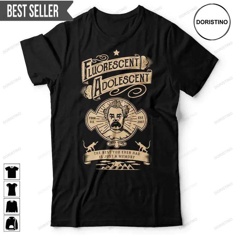 Arctic Monkeys Band Fluorescent Adolescent Doristino Limited Edition T-shirts