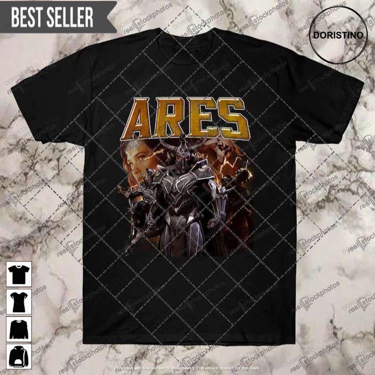 Ares Vintage Black Doristino Limited Edition T-shirts