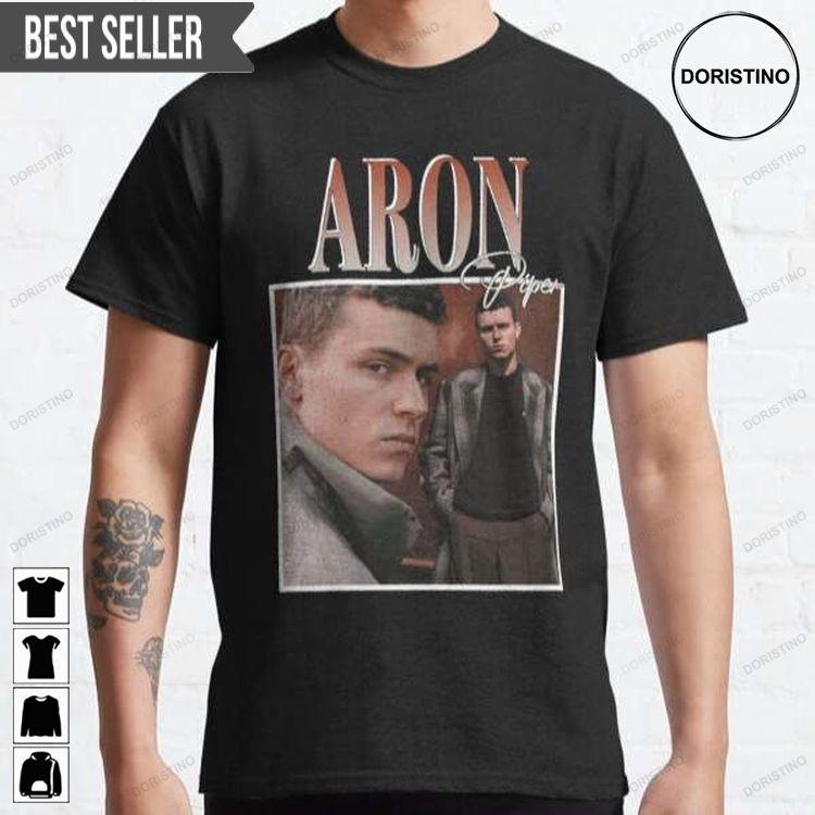 Aron Piper Film Movie Actor Doristino Limited Edition T-shirts