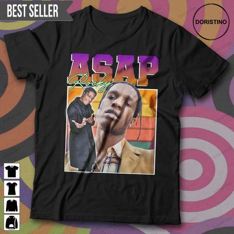 Asap Rocky American Rapper Doristino Limited Edition T-shirts