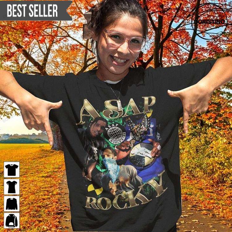 Asap Rocky Rap Rapper Hip Hop Doristino Awesome Shirts