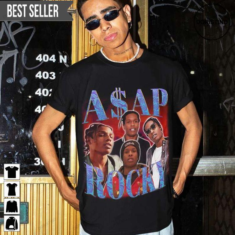 Asap Rocky Rap Rapper Music Doristino Awesome Shirts