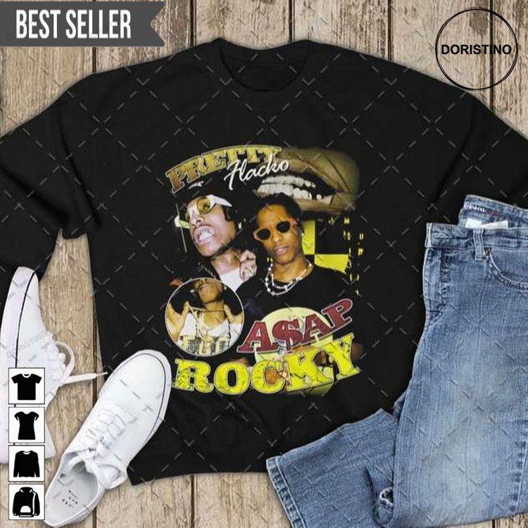 Asap Rocky Unisex Graphic Doristino Limited Edition T-shirts