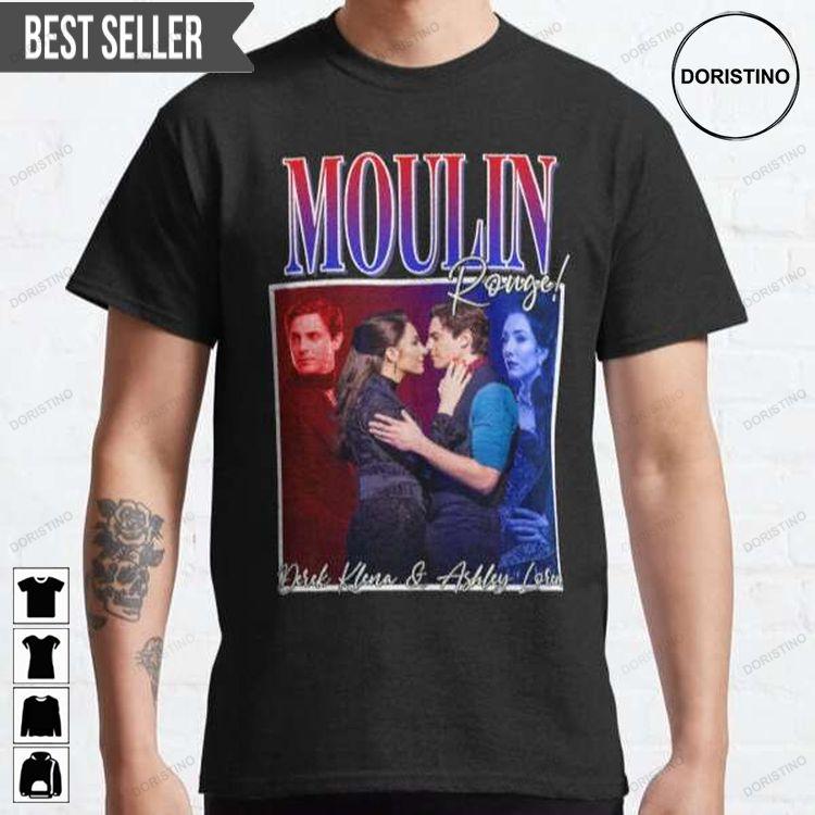 Ashley Loren Derek Klena Moulin Rouge Movie Film Actor Doristino Awesome Shirts