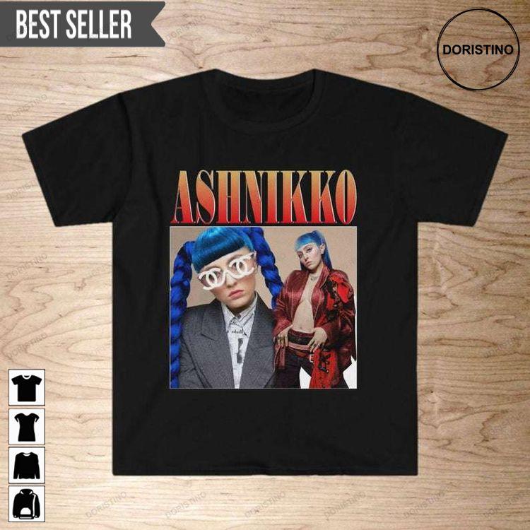 Ashnikko Rapper Vintage Retro Doristino Awesome Shirts