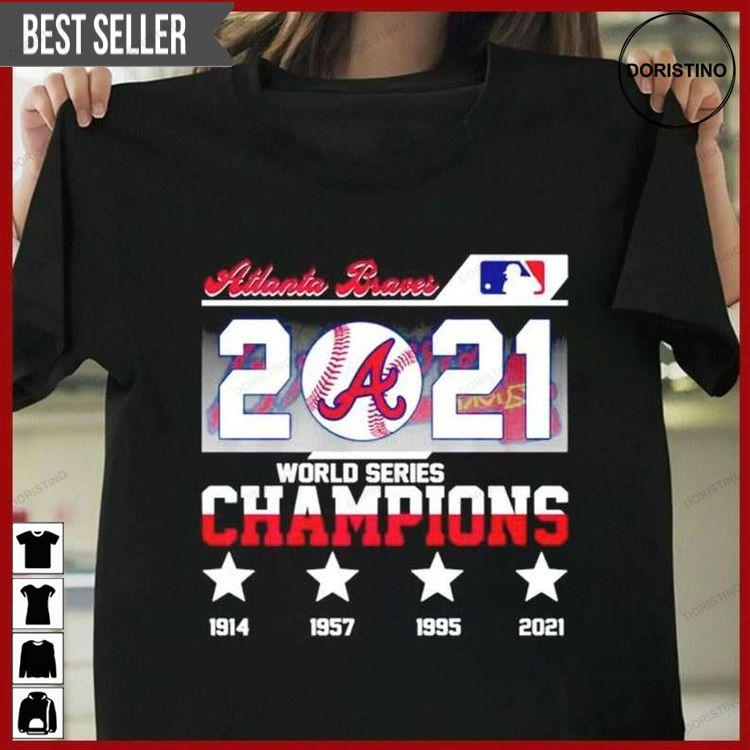 Atlanta Braves 2021 World Series Champs Baseball Doristino Trending Style
