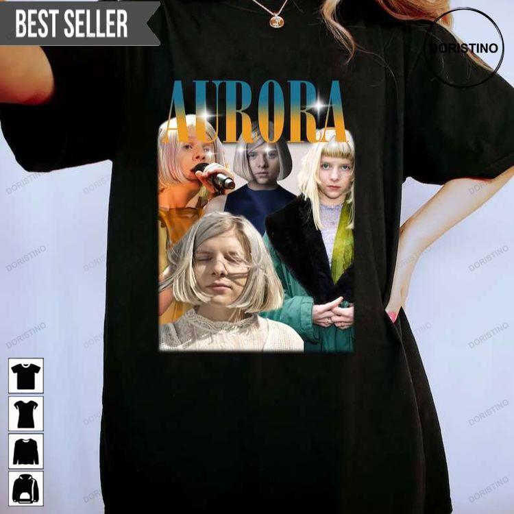 Aurora Singer Unisex For Men And Women Doristino Limited Edition T-shirts