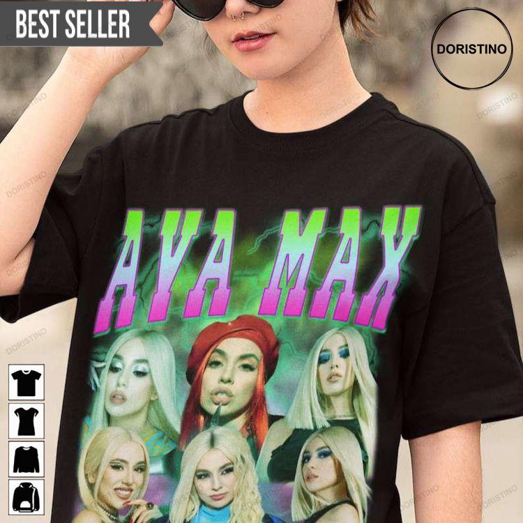 Ava Max Music Retro Singer Doristino Awesome Shirts