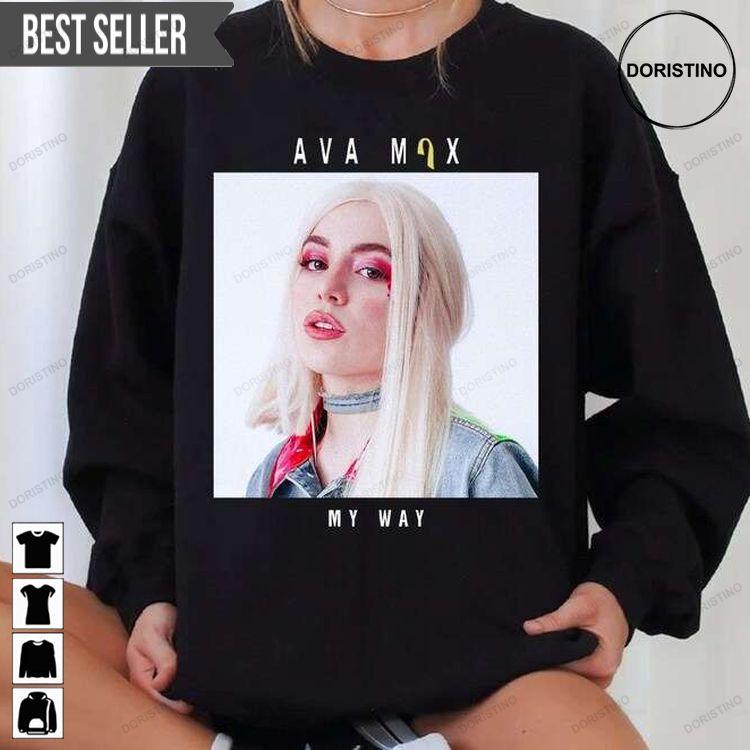 Ava Max Sweet But Psycho Adult Short-sleeve Doristino Limited Edition T-shirts