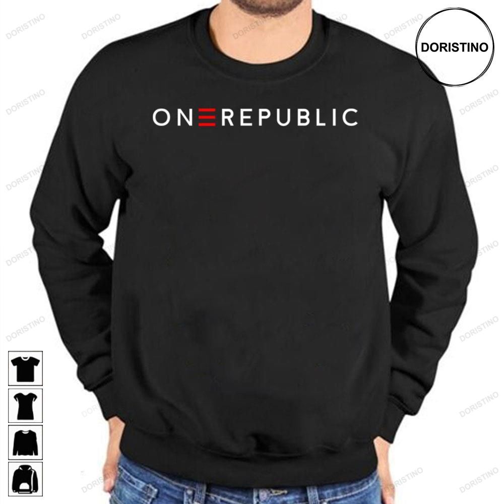 Onerepublic Red White Logo Limited Edition T-shirts