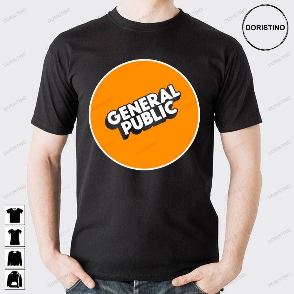 Orange General Public Awesome Shirts