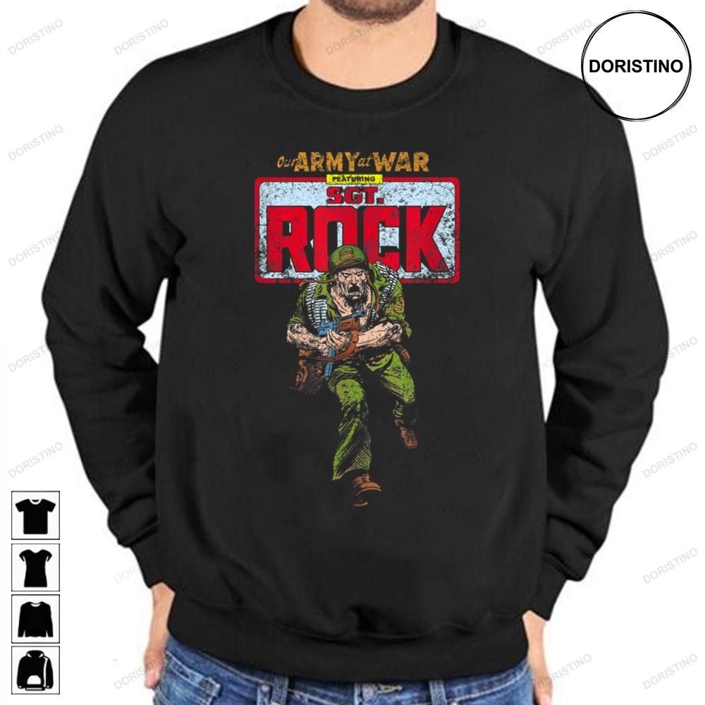 Our Army At War Sgt Rock Awesome Shirts
