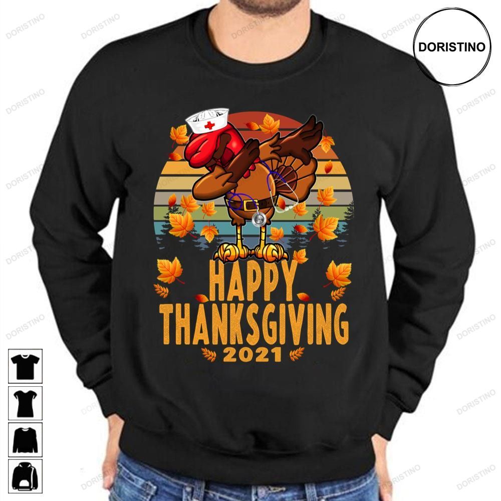 Nurse Happy Thanksgiving 2021 Awesome Shirts