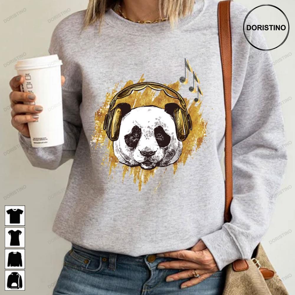 Panda Music Art Awesome Shirts