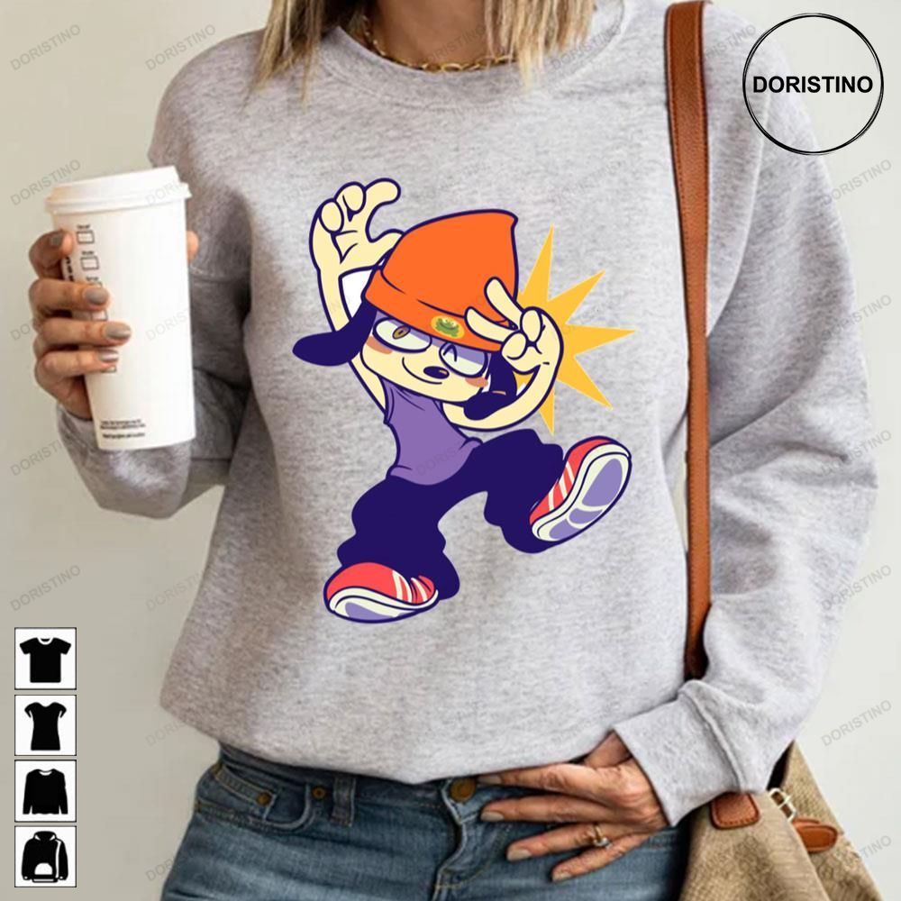 Parappa The Rapper Main Character Game Limited Edition T-shirts