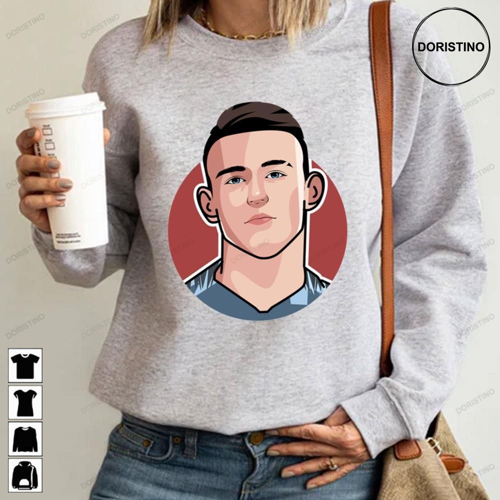 Phil Foden Cute Art Limited Edition T-shirts